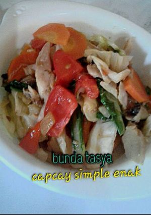 Foto resep Capcay simple enak