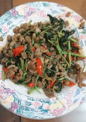 Foto resep Bayam tempe busuk