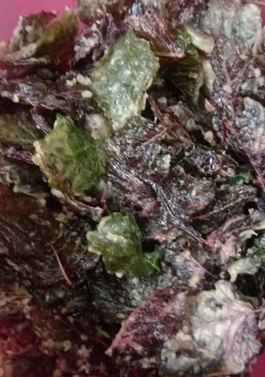 Foto resep Keripik bayam merah