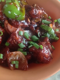 A picture of Chilli paneer.
