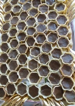 عکسی از دستور حلوای آرد گندم و آرد ذرت (به مناسبت شهادت حضرت زهرا(س))