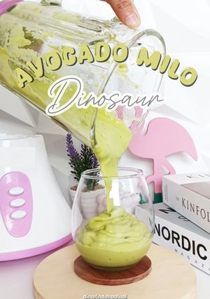 Foto resep Avocado Milo Dinosaur
