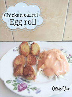 Foto resep Chicken Carrot Egg Roll