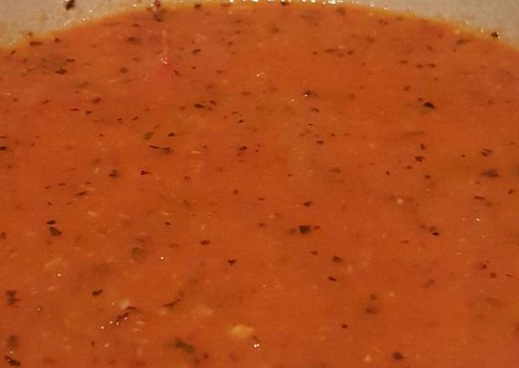 Recipe of Ultimate Garlic Tomato Basil Soup