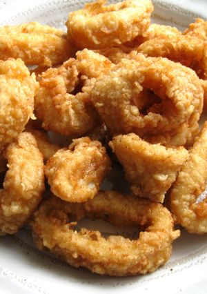 A picture of Kara-age Fried Squid.