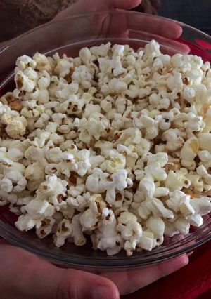 A picture of Sweet & Salty Homemade Popcorn.