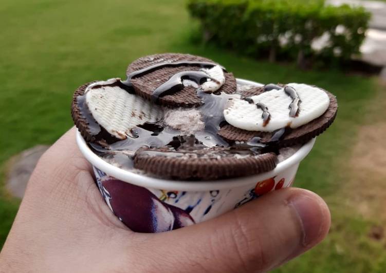 Steps to Prepare Ultimate Oreo shake Cooking Basics for Newbies