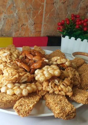 صورة لوصفة حلاوة المولد الفوليه السمسميه