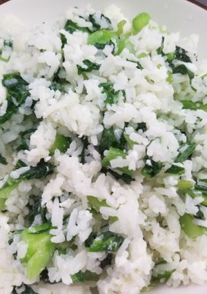 A picture of Chinese Veggie Fried Rice 菜飯.