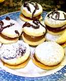 Alfajores con masa sablée