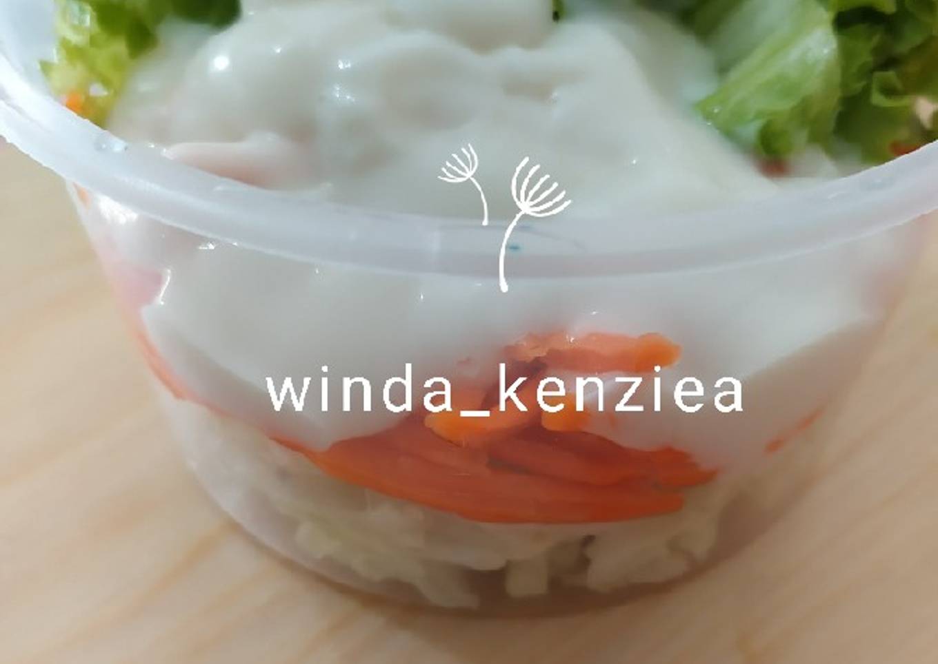 Salad sayur yg creamy
