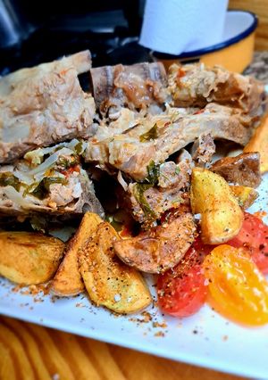 Foto de Ossos do espinhaço de petisco