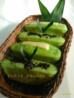 Foto resep Pukis pandan