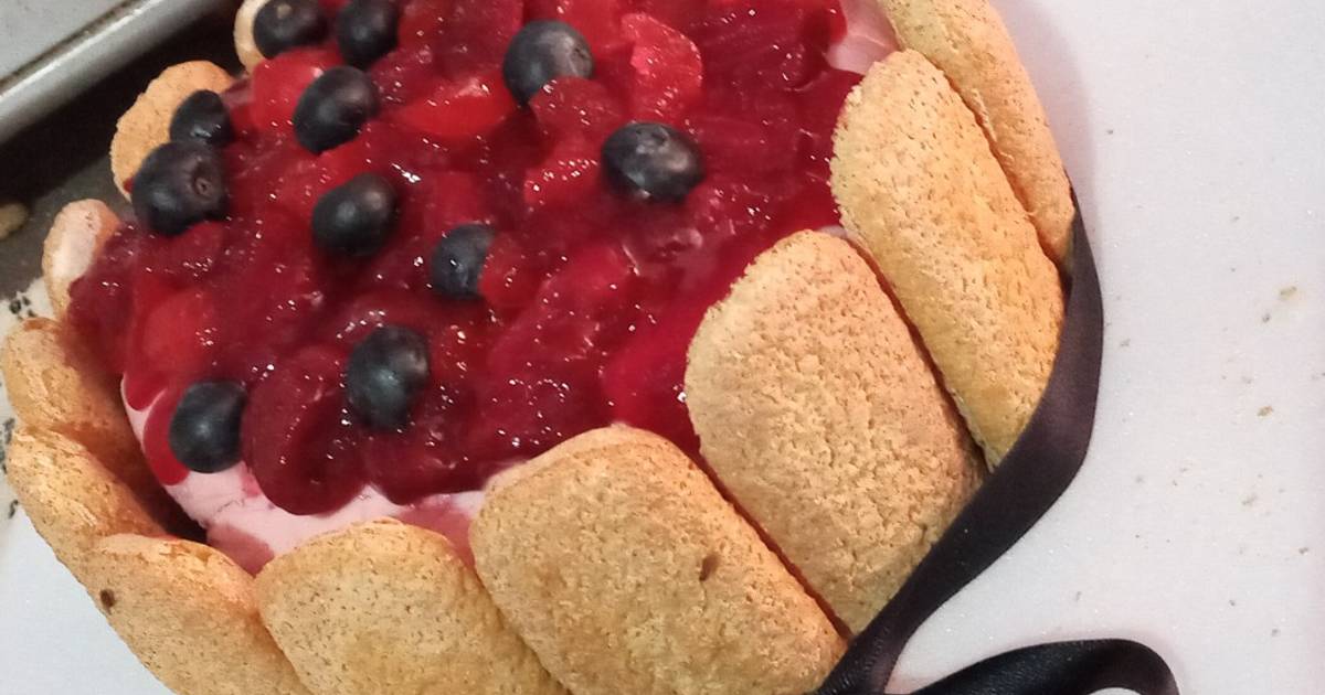 Charlotte de chocolate 68 recetas caseras Cookpad