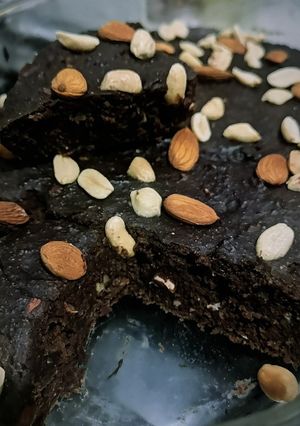 Una foto de Brownie chocoplátano