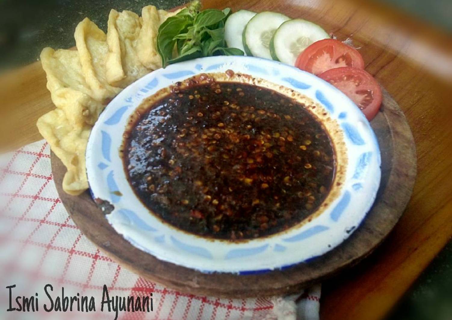 Resep Sambal Petis  dg Gorengan Tahu oleh Ismi Sabrina 