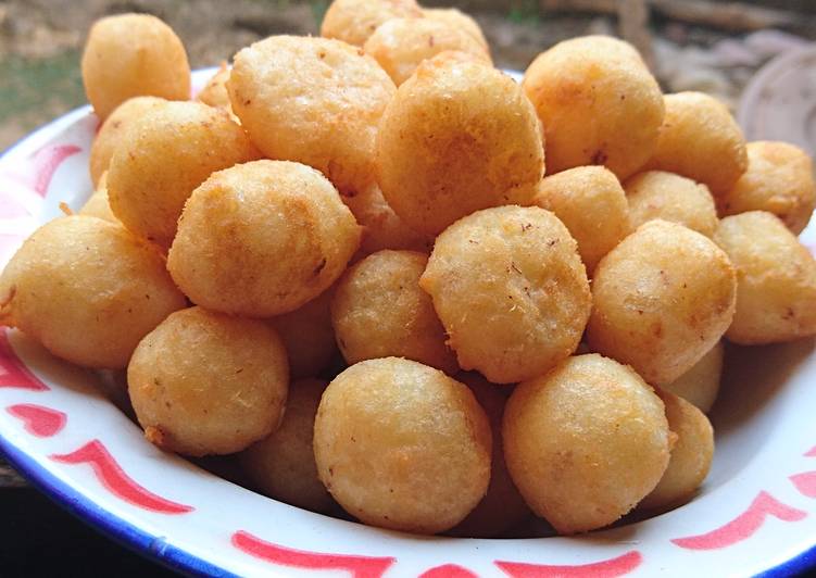 resep cara mengolah Bola bola singkong goreng