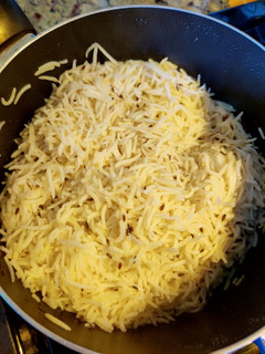 A picture of Cumin rice.
