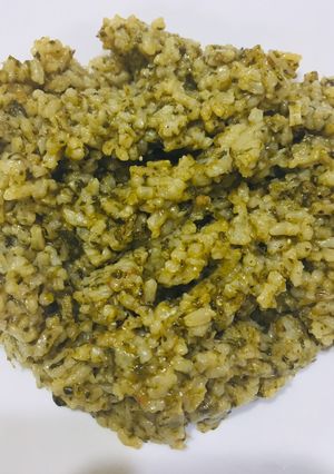 A picture of Green rice.