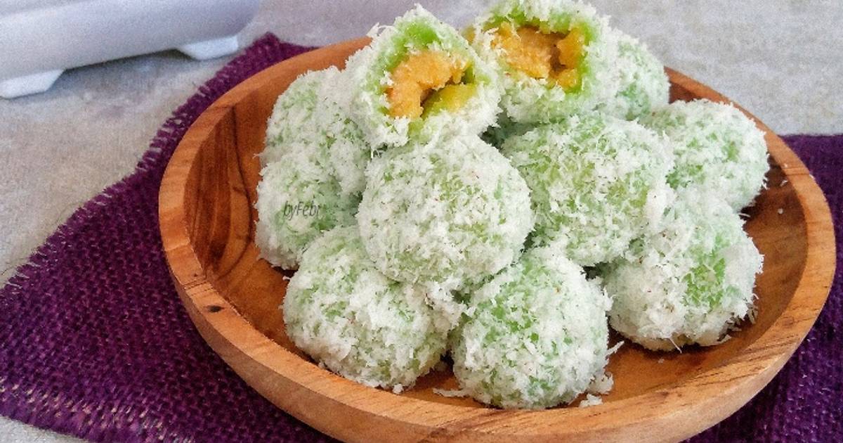 12 resep klepon isi kacang hijau enak dan mudah - Cookpad