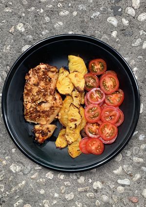 Hình của món Ức gà đút lò phủ hạt thông [Eat clean - Lose weight].