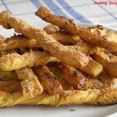 A picture of Cheese Straws.