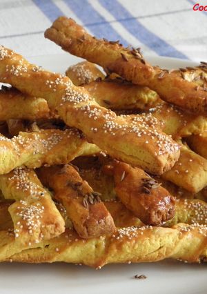 A picture of Cheese Straws.