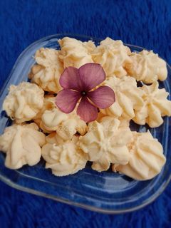 Foto resep Semprit susu TANPA TELUR! (eggless)