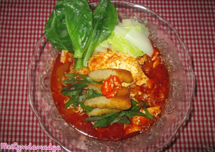 Ramen Kuah Ekstra Pedas Ala Mei