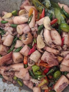 Foto resep Oseng cumi asin