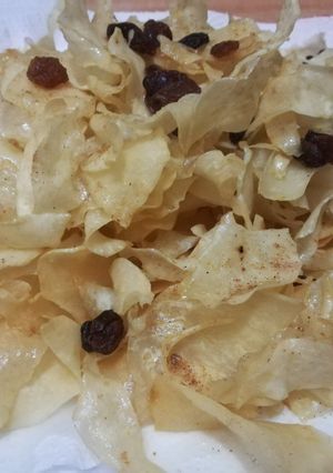 A picture of Sweet potato crisps.