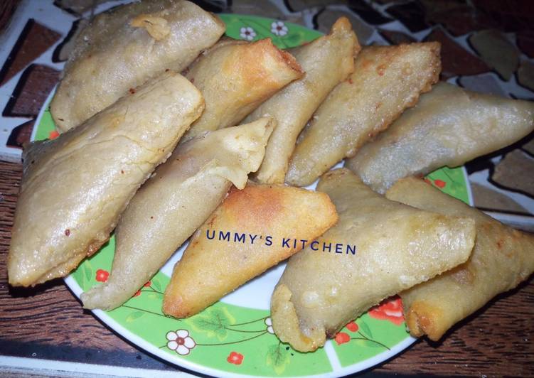 Easiest Way to Make Super Quick Homemade Pastry Samosa