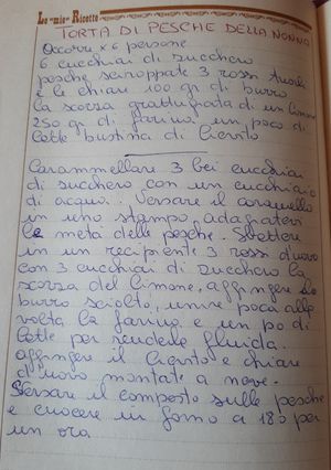 Foto di Torta di pesche della nonna ❤
