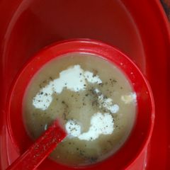 A picture of Healthy kalachana Apple soup.