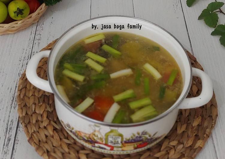 Resep Soup Filet Ikan Tengiri, Sempurna