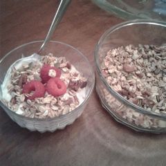 A picture of Banana Pecan Granola.