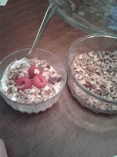 A picture of Banana Pecan Granola.