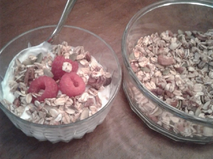 Easy Steps Prepare|Recipe} Banana Pecan Granola the Drool
