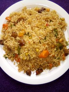 Jallof din shinkafa ainihin hoton girkin