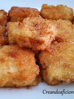Una foto de Leche frita