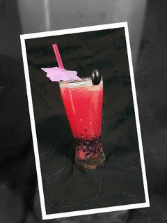 A picture of Black Currant summer cooler juice.