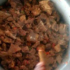 Fried beef A picture of Fried beef.