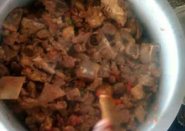 Fried beef