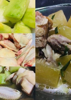 รูปของ ต้มฟักใส่ไก่ #อาหารไทยง่ายๆ