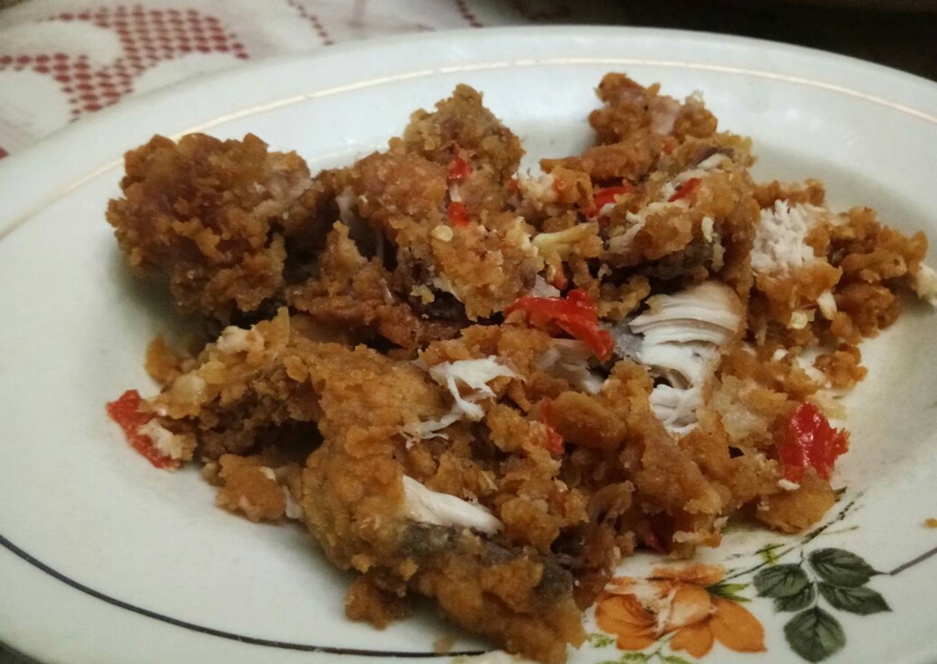 Ayam Geprek ala bundakeia