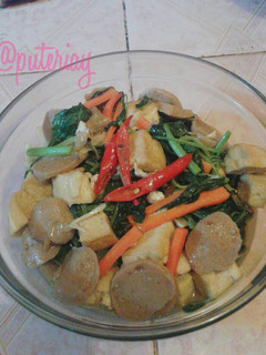 Foto resep Cah Bayam Saos Tiram
