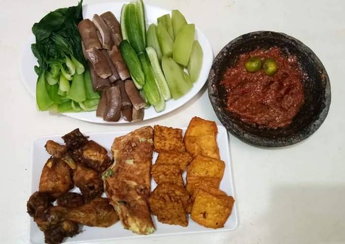 Sambel trasi jeruk limau