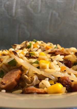 Una foto de Arroz mixto 🥘