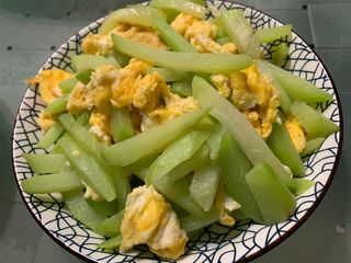 佛手瓜炒蛋｜蛋素