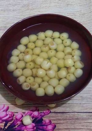 Hình của món Chè hạt sen.